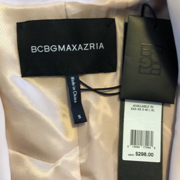 BCBGMAXAZRIA  PINK BLAZER - Picture 9 of 14